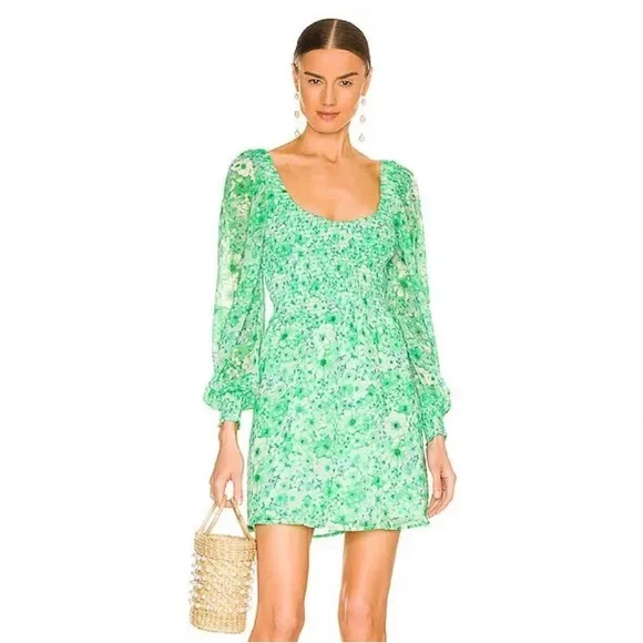 Basil Color Me Lucky Dress | BB Dakota Basil / S